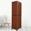 Avana Solid Wood 4 Panel Room Divider - New Shilpi Handicrafts