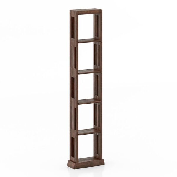 Babylon Solid Wood Bookshelf in Walnut Finish - Urban Ladder