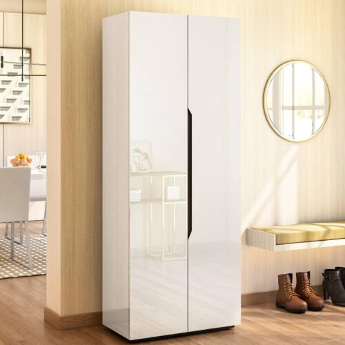 Baltoro 20 Pair Shoe Rack In White Finish - Urban Ladder Baltoro 20 Pair Shoe Rack In White Finish - Urban Ladder