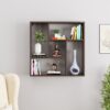 BLUEWUD Javies Engineered Wood Multipurpose Wall Decor Shelf, Display Rack (Wenge) - Bluewud