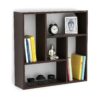 BLUEWUD Javies Engineered Wood Multipurpose Wall Decor Shelf, Display Rack (Wenge) - Bluewud