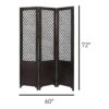 Doris Solid Wood Room Divider - New Shilpi Handicrafts