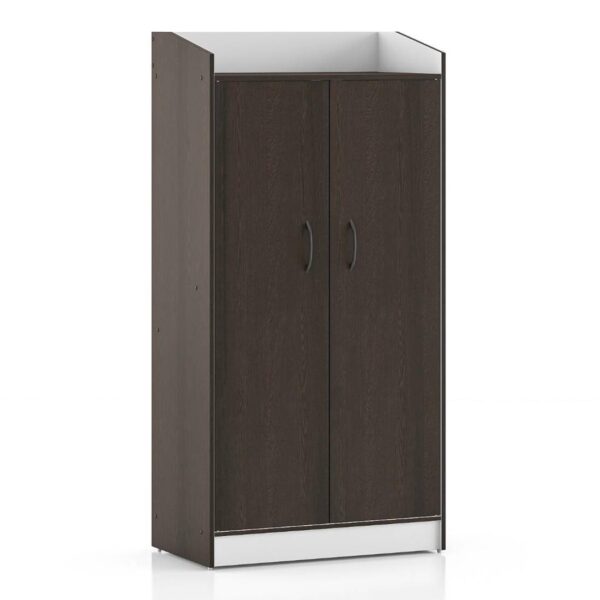 Hayes 18 Pair Shoe Rack In Dark wenge Finish - Urban Ladder