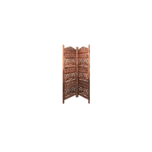 Laurentine Solid Wood 4 Panel Room Divider - New Shilpi Handicrafts