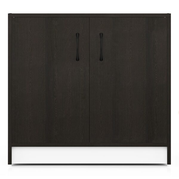 Levi Shoe Rack in Dark Wenge Finish - Urban Ladder