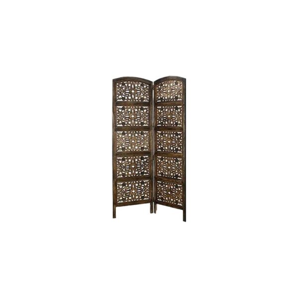 Lyndall Solid Wood 4 Panel Room Divider - New Shilpi Handicrafts