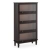 Malabar Solid Wood Bookshelf in Mango Mahogany Finish - Urban Ladder