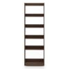 Megan Engineered Wood Bookshelf in Classic Walnut Finish - Urban Ladder