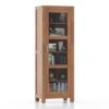 Murano Bookshelf cum Display Unit Finish Amber Walnut - Urban Ladder