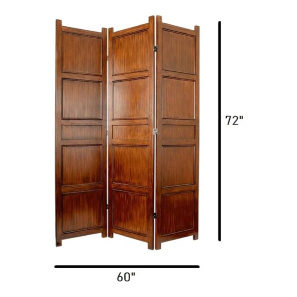 Nadine Solid Wood Room Divider - New Shilpi Handicrafts