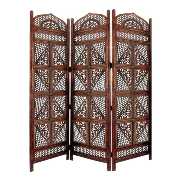 Nelly Solid Wood Room Divider - New Shilpi Handicrafts