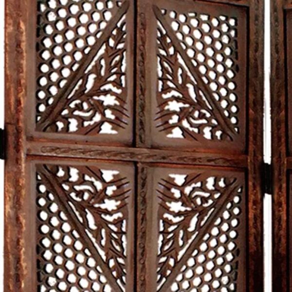 Nelly Solid Wood Room Divider - New Shilpi Handicrafts