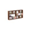 Petree Engineered Wood Wall Mounted Floating Shelf Display Rack Decorative for Livingroom Hall Décor Home Furniture (Brown Maple) - Bluewud