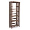 Rhodes Solid Wood Bookshelf in Teak Finish - Urban Ladder
