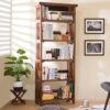 Rhodes Solid Wood Bookshelf in Teak Finish - Urban Ladder