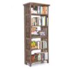 Rhodes Solid Wood Bookshelf in Teak Finish - Urban Ladder