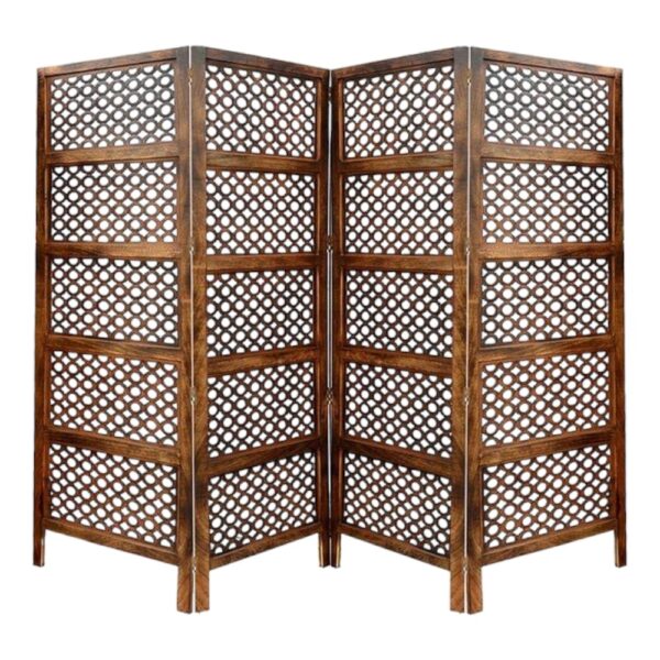Shilpi Handcarved Wooden Room Divider Panels -NSHC007 - New Shilpi Handicrafts