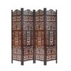 Shilpi Handcarved Wooden Room Divider Panels -NSHC039 - New Shilpi Handicrafts