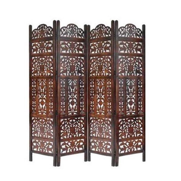 Shilpi Handcarved Wooden Room Divider Panels -NSHC039 - New Shilpi Handicrafts