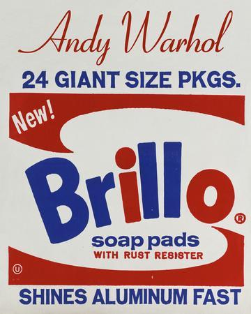 Brillo Box (detail), 1964 - Wall Art Print, 24x30 Brillo Box (detail), 1964 - Wall Art Print, 24x30