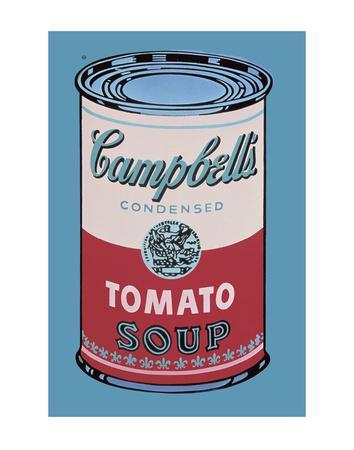 Campbell's Soup Can, 1965 (Pink and Red) - Wall Art Print, 11x14 Campbell's Soup Can, 1965 (Pink and Red) - Wall Art Print, 11x14