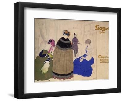 Costume Studies (W/C) - Black Framed Art Print Wall Art, 12x9 Costume Studies (W/C) - Black Framed Art Print Wall Art, 12x9