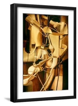 Duchamp: Mari?E, 1912 - Black Framed Art Print Wall Art, 12x18