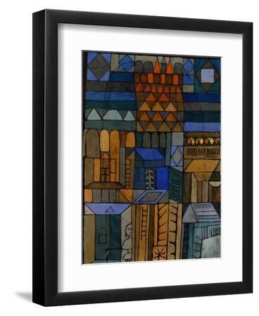 Early Chill (Beginnende Kühle). 1937 - Black Framed Art Print Wall Art, 9x12 Early Chill (Beginnende Kühle). 1937 - Black Framed Art Print Wall Art, 9x12
