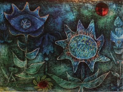 Flowers in the Night (1930) - Wall Art Print, 12x9