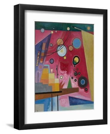 Heavy Red, 1924 (Oil on Cardboard) - Black Framed Art Print Wall Art, 9x12 Heavy Red, 1924 (Oil on Cardboard) - Black Framed Art Print Wall Art, 9x12