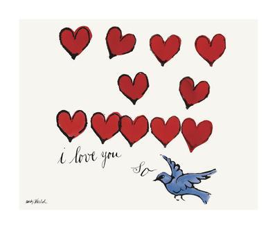 I Love You So, c. 1958 - Giclee Print, 29x24