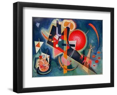In Blue, 1925 - Black Framed Art Print Wall Art, 12x9
