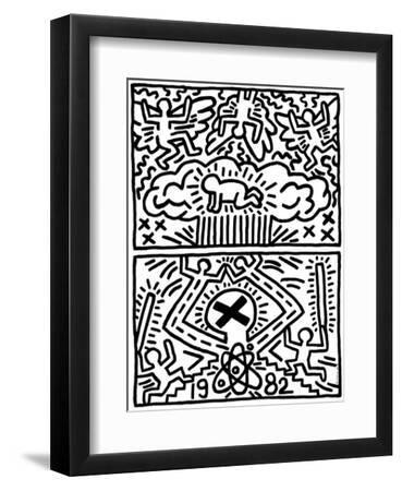 Poster for Nuclear Disarmament - Black Framed Art Print Wall Art, 9x12 Poster for Nuclear Disarmament - Black Framed Art Print Wall Art, 9x12