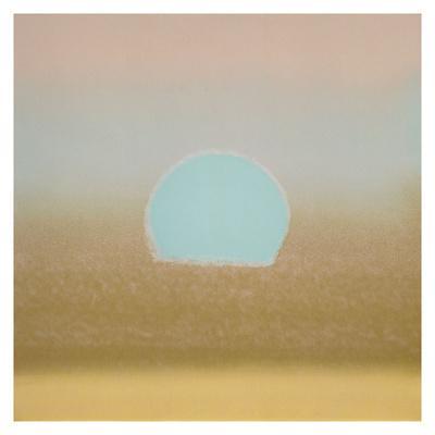Sunset, 1972 (gold, blue) - Wall Art Print, 32x32