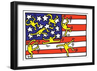 Untitled Pop Art - Black Framed Art Print Wall Art, 18x12 Untitled Pop Art - Black Framed Art Print Wall Art, 18x12