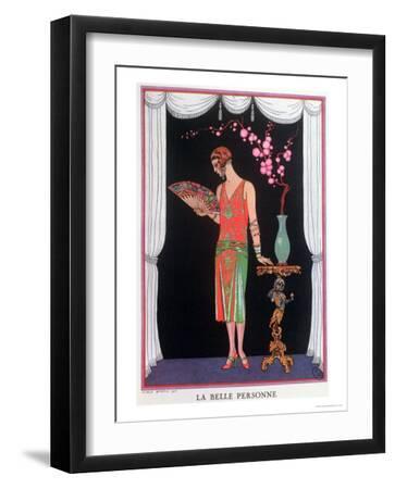 Worth Evening Dress, Fashion Plate from Gazette Du Bon Ton, 1925 - Black Framed Art Print Wall Art, 12x16 Worth Evening Dress, Fashion Plate from Gazette Du Bon Ton, 1925 - Black Framed Art Print Wall Art, 12x16