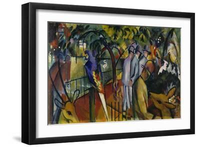 Zoological Garden I, 1912 - Black Framed Art Print Wall Art, 18x12 Zoological Garden I, 1912 - Black Framed Art Print Wall Art, 18x12